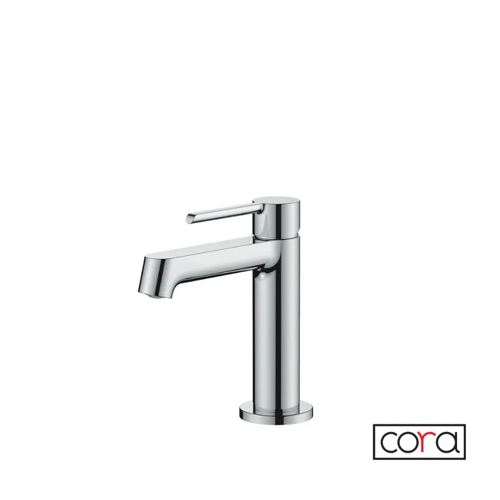 [215-7211-100] ΜΠΑΤ.ΝΙΠΤ. ΜΕ ΒΑΛΒ.CLIC-CLAC OCCO CORA CHROME