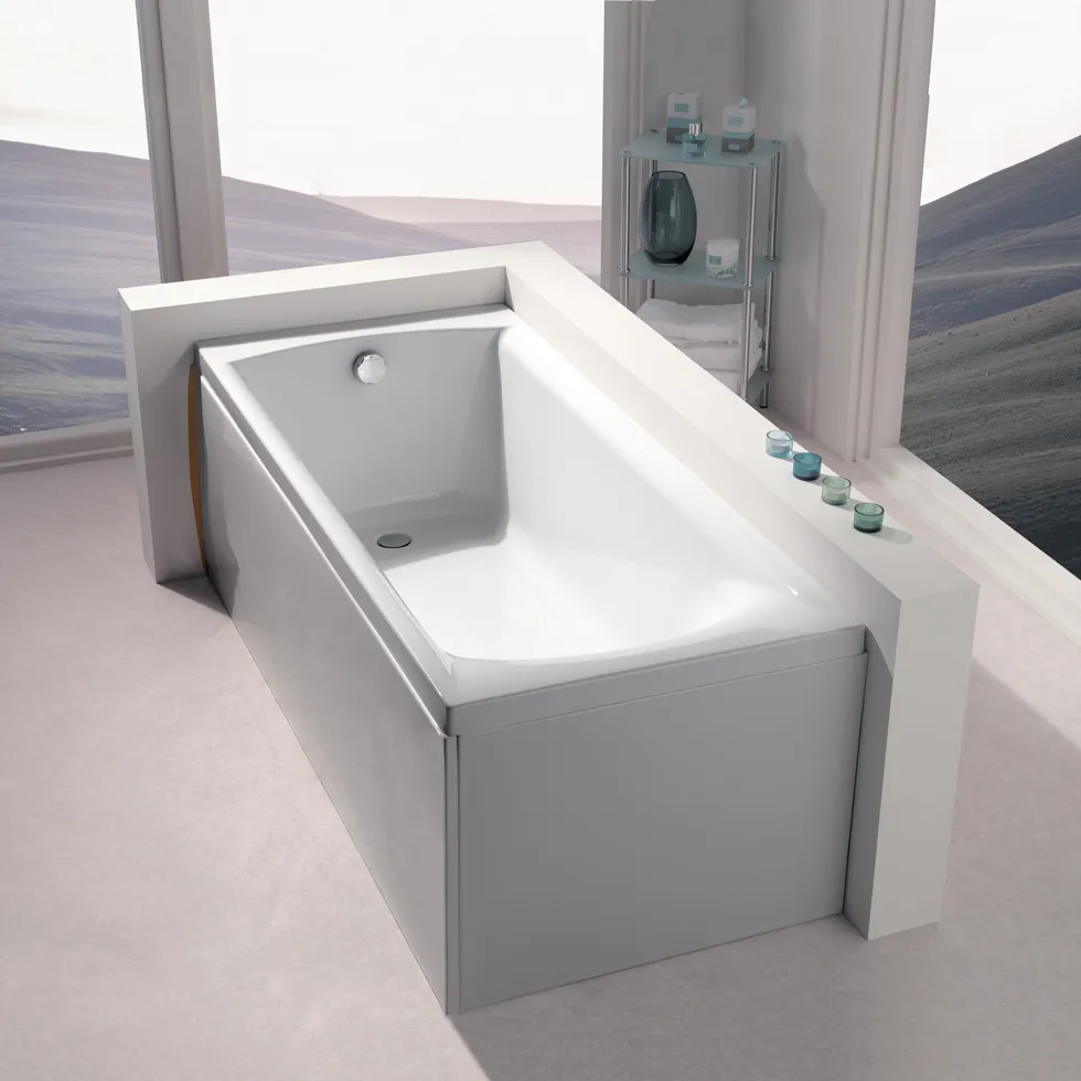 [400-427C] Μπανιέρα Ακρυλική Caronite DELTA 1700x700, Carron Bath White