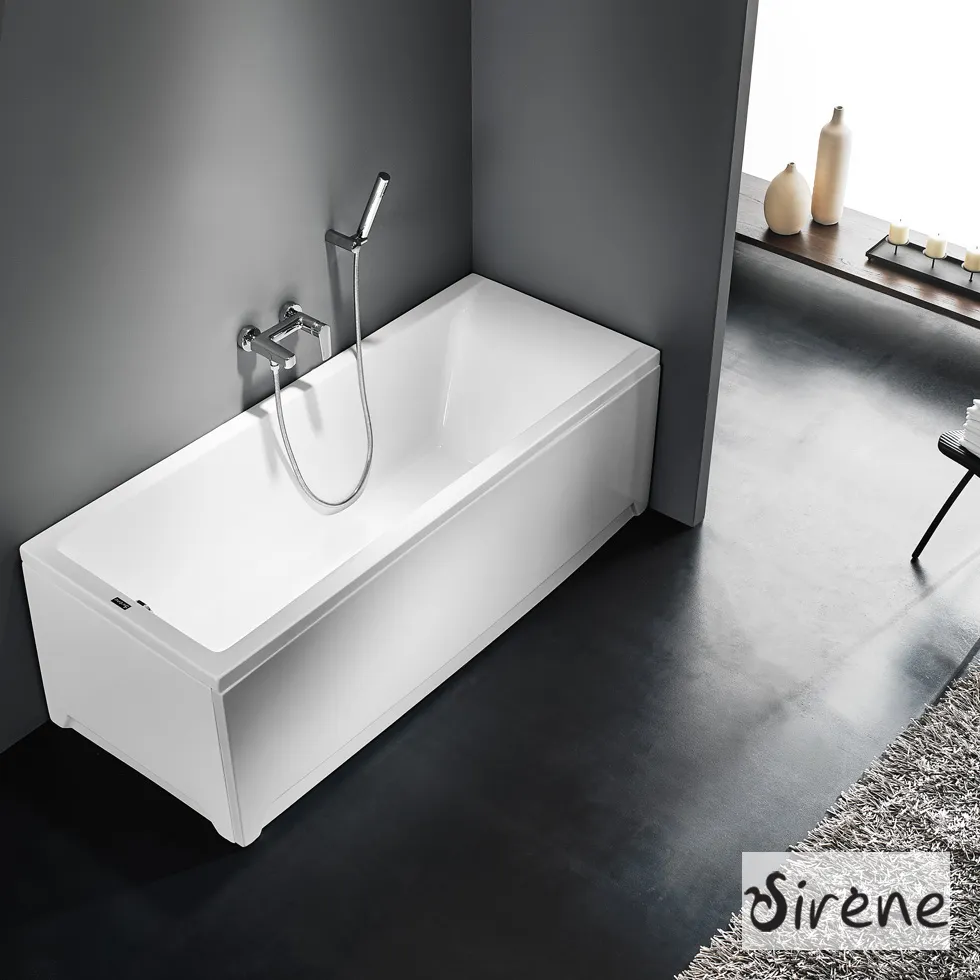 [402-CLA13070] Μπανιέρα Ακρυλική CLARISSA 130x70 Sirene White