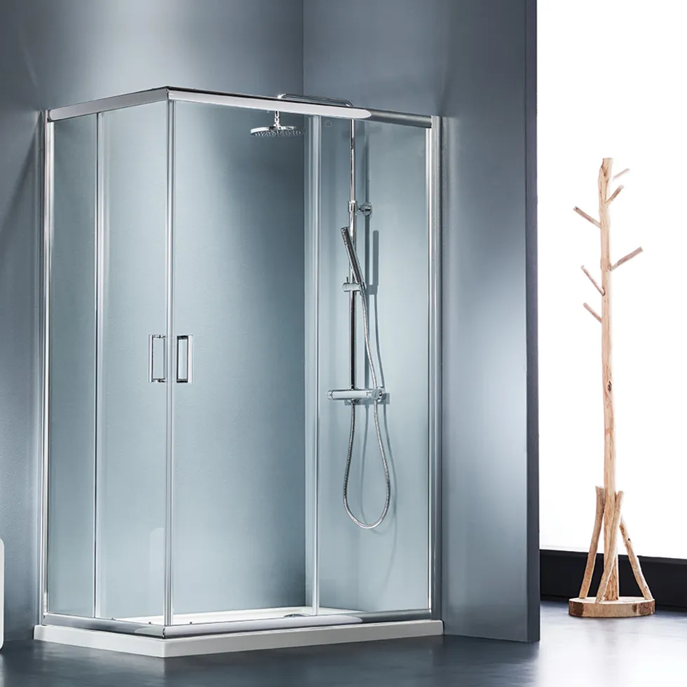 Καμπίνα ντουζιέρας Γωνιακής Εισόδου Corner Entry 90x72 (87-89 x 69-71 εκ.), Starlet Clear Chrome