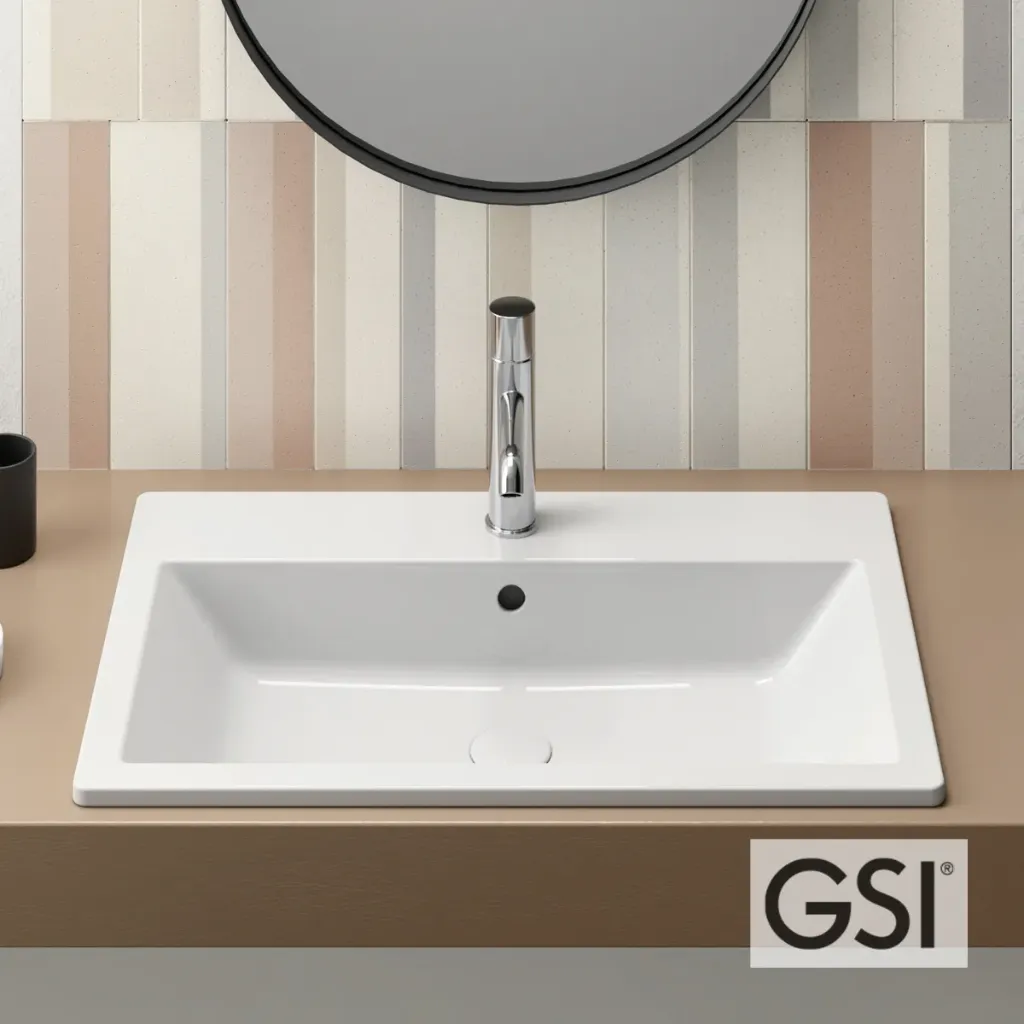 ΝΙΠΤΗΡΑΣ KUBE-X 58x40 (1 οπή) GSI WHITE