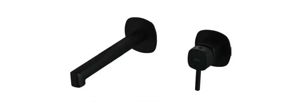 [GLT064/NG] toscana νιπτήρος επίτοιχη black mat