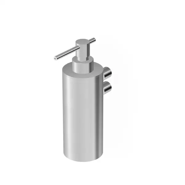 Dispenser Υγρού Σαπουνιού Επιτοίχιο Helm Zucchetti Brushed Stainless Steel