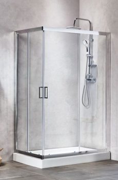 Καμπίνα NEW LINE Παραλληλόγραμμη Διάφανη - NL 72100 72Χ100cm