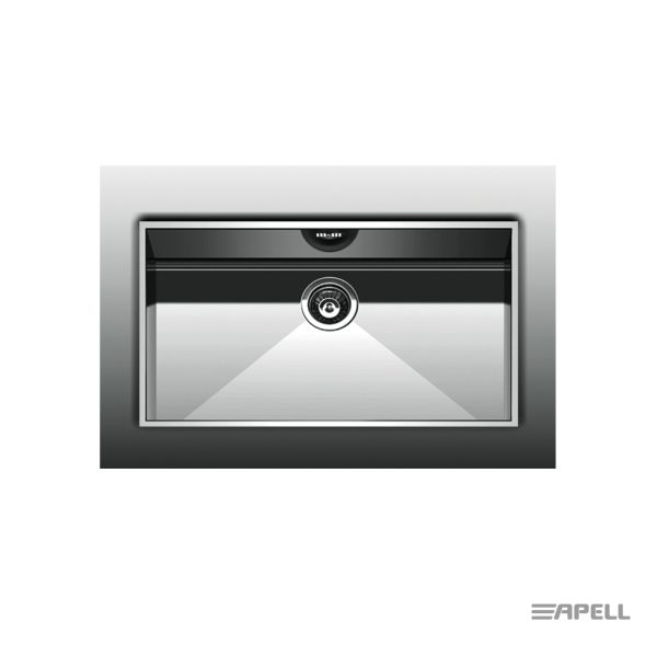 Νεροχύτης Υποκαθήμενος Amalthea 74x41,8 Inox Λειος