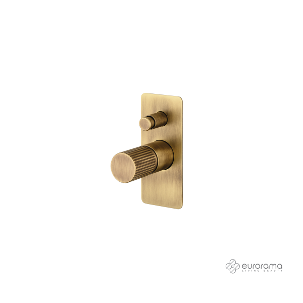 Μίκτης Εντοιχισμού 2 Εξόδων OSO Bronze Brushed