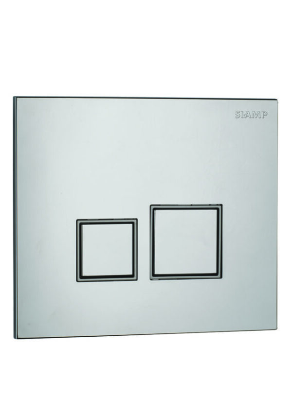 111981 BUTTON SQUARE BRILLANT