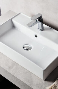 STR50 STRATA 3 NEW ΝΙΠΤΗΡΑΣ ΕΠΙΚΑΘΗΜΕΝΟΣ 50x35x12cmSTR50 STRATA 3 NEW MOUNTED WASHBASIN 50x35x12cm
