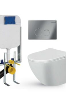 SET 5001-100 GR5001 ΚΑΖ ΕΝΤΟΙΧ-GP9004.00-FIT325-FIT26005001-100 SET GR5001 CONCEALED CISTERN GP9004.00-FIT325-FIT2600