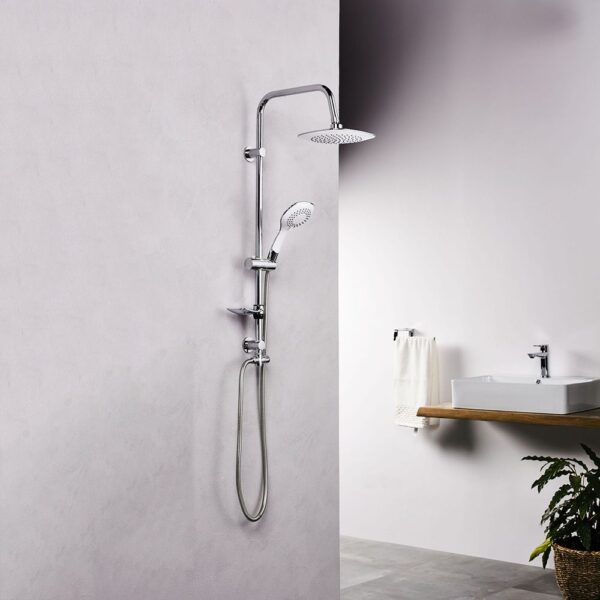 53276 RAIN BIANCO ΣΤΗΛΗ ΝΤΟΥΣ ΜΕ ΤΗΛ & ΣΑΠ/ΘΗΚΗ53276 RAIN BIANCO SHOWER COLUMN