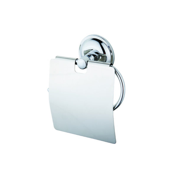 71411 SOLO ΧΑΡΤΟΘΗΚΗ ΜΕ ΚΑΛΥΜΜΑ71411 SOLO TOILET ROLL HOLDER WITH COVER