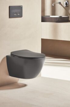 FREE ΛΕΚΑΝΗ ΚΡΕΜΑΣΤΗ ANTHRACITE MATT (FE320-11AM00E-0000) ΧΩΡΙΣ ΚΑΛΥΜΜΑFREE WALL HUNG PAN ANTHRACITE MATT (FE320-11AM00E-0000) NO COVER