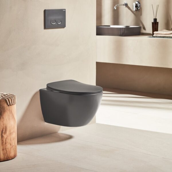 FREE ΛΕΚΑΝΗ ΚΡΕΜΑΣΤΗ ANTHRACITE MATT (FE320-11AM00E-0000) ΧΩΡΙΣ ΚΑΛΥΜΜΑFREE WALL HUNG PAN ANTHRACITE MATT (FE320-11AM00E-0000) NO COVER
