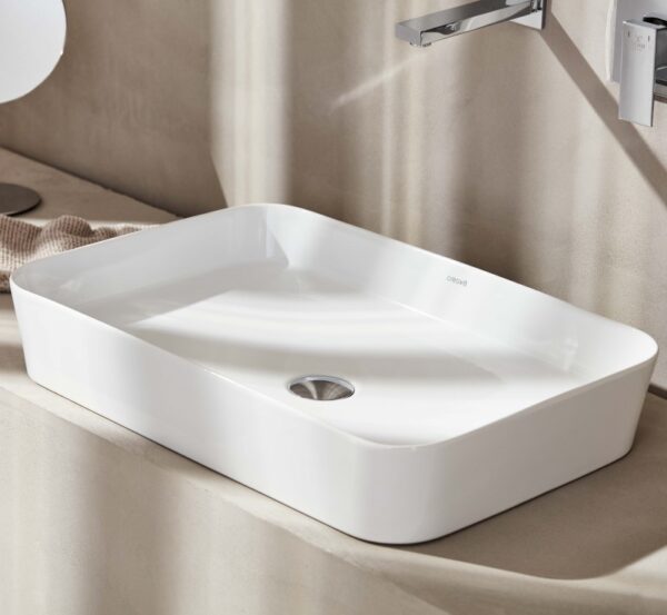 LP060 LOOP ΝΙΠΤΗΡΑΣ 40x60cm ΕΛΕΥΘ. ΤΟΠΟΘΕΤΗΣΗΣLP060 LOOP MOUNTED WASHBASIN 40x60cm