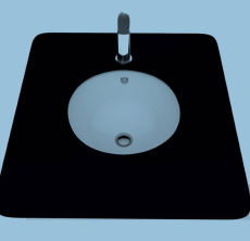 MA037 MARE ΥΠΟΚΑΘΗΜΕΝΟΣ ΝΙΠΤΗΡΑΣ Φ38cmMA037 MARE UNDERCOUNTER WASHBASIN Φ38cm