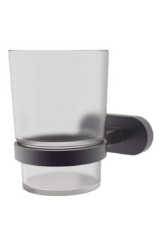 PL18803N PLANET ΠΟΤΗΡΟΘΗΚΗ  BLACK MATTPL18803N PLANET GLASS HOLDER BLACK MATT