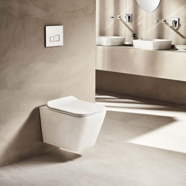 SMART RIM-OFF  ΛΕΚΑΝΗ ΚΡΕΜΑΣΤΗ (SMA 326) ΧΩΡΙΣ ΚΑΛΥΜΜΑSMART RIM-OFF WALL HUNG PAN (SMA 326)