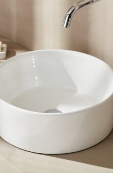 STY040  STYLE ΝΙΠΤΗΡΑΣ ΕΠΙΚΑΘΗΜΕΝΟΣ Φ40cmSTY040 STYLE MOUNTED WASHBASIN Φ40cm