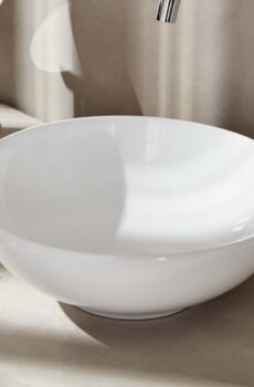 TOL140 ΝΙΠΤΗΡΑΣ WHITE Φ40 ΕΛΕΥΘ. ΤΟΠΟΘΕΤΗΣΗΣTOL140 MOUNTED WASHBASIN WHITE Φ40