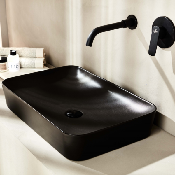 UL060 ULTRA ΝΙΠΤΗΡΑΣ 40x60cm BLACK MATTUL060 ULTRA WASHBASIN 40x60cm BLACK MATT