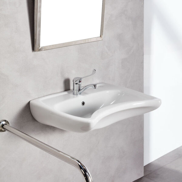 AMEA ΝΙΠΤΗΡΑΣ 60x50cm (EN1601)HANDICAPPED BASIN TEMA 60x50cm (EN1601)