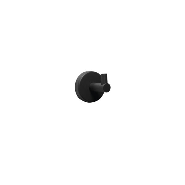 DR27009Ν PLANET ΑΓΓΙΣΤΡΟ ΜΟΝΟ BLACK MATTDR27009Ν PLANET SINGLE TOWEL HANGER BLACK MATT