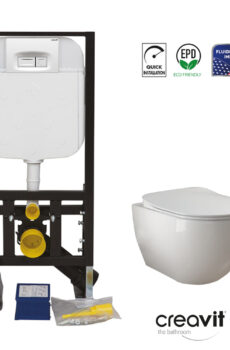 SET 5003-100 GR5003 ΚΑΖ ΕΝΤΟΙΧ-GP9004.00-FIT325-FIT26005003-100 SET GR5003 CONCEALED CISTERN GP9004.00-FIT325-FIT2600