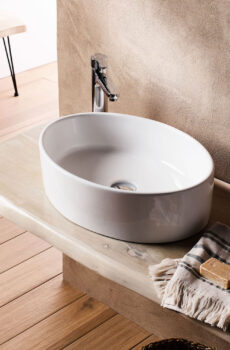 TEMP050 TEMPO ΝΙΠΤΗΡΑΣ ΕΠΙΚΑΘΗΜΕΝΟΣ 50x36.5x14x5cmTEMP050 TEMPO MOUNTED WASHBASIN 50x36.5x14x5cm