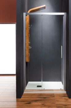 VERSUS 200 Συρόμενη Πόρτα Εισόδου Δίφυλλη - VE 100 100Χ185cm
