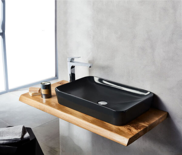 UL060 ULTRA ΝΙΠΤΗΡΑΣ 40x60cm ANTHRACITE MATTUL060 ULTRA WASHBASIN 40x60cm ANTHRACITE MATT