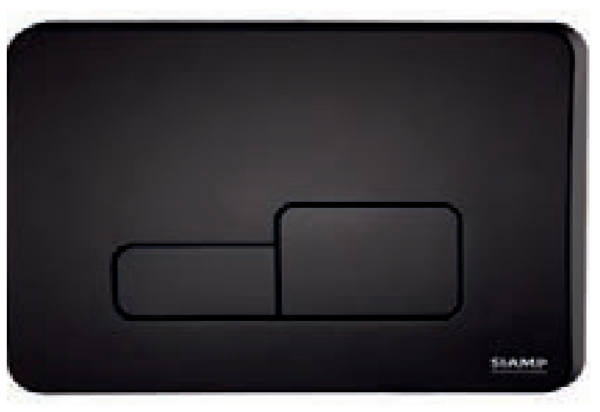 111940 N BUTTON PRIME BLACK MATT