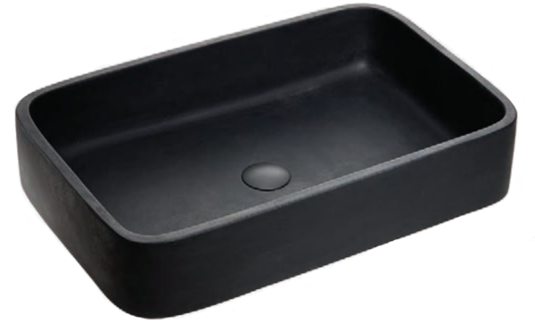GORDION BLACK MATT ΝΙΠΤΗΡΑΣ - GO 050 N BLACK MATT 500X360X120 MM