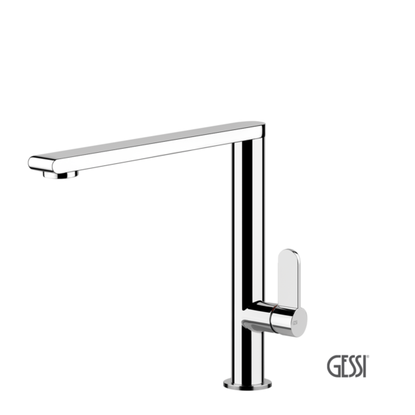 Μπαταρία Νεροχύτη Κουζίνας Helium Gessi Chrome